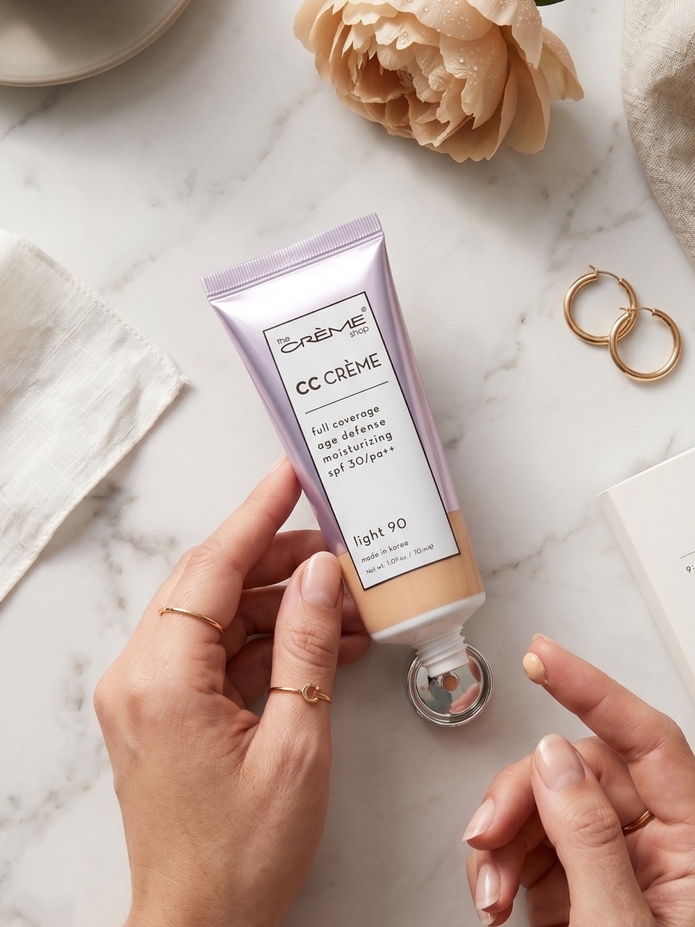 The Crème Shop CC Crème - Light 90 (Beige)